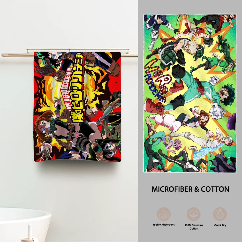 M-My Hero A-Academia Towel Luxury Bathroom Hand Towels Cotton and Microfiber Back Personalized Gift Towel
M-My Hero A-Academia Towel Luxury Bathroom Hand Towels Cotton and Microfiber Back Personalized Gift Towel