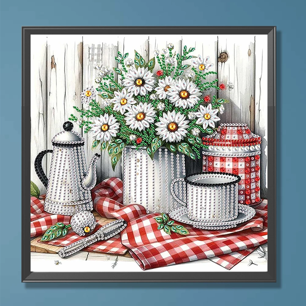 5D DIY Partial Special Shaped Drill Diamond Painting Kit Flower Decor 30x30cm (G)
5D DIY Partial Special Shaped Drill Diamond Painting Kit Flower Decor 30x30cm (G)
