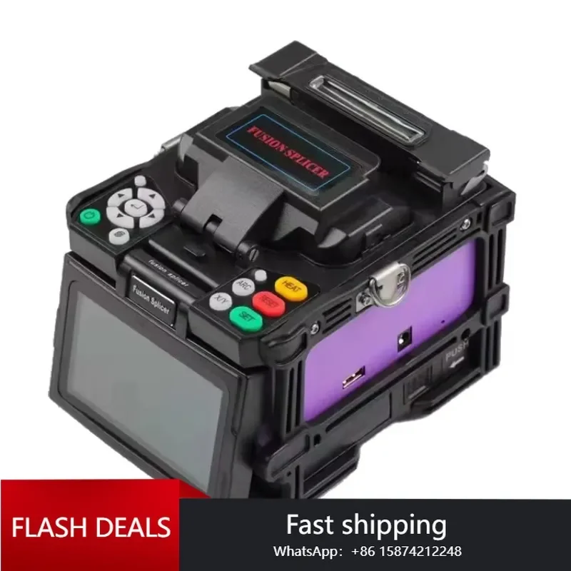 AI-9 DVP-730 Splicer Fusion Machine Automatic Alignment ARC Core to Core Fiber Optic Fusion Splicer Machines
AI-9 DVP-730 Splicer Fusion Machine Automatic Alignment ARC Core to Core Fiber Optic Fusion Splicer Machines