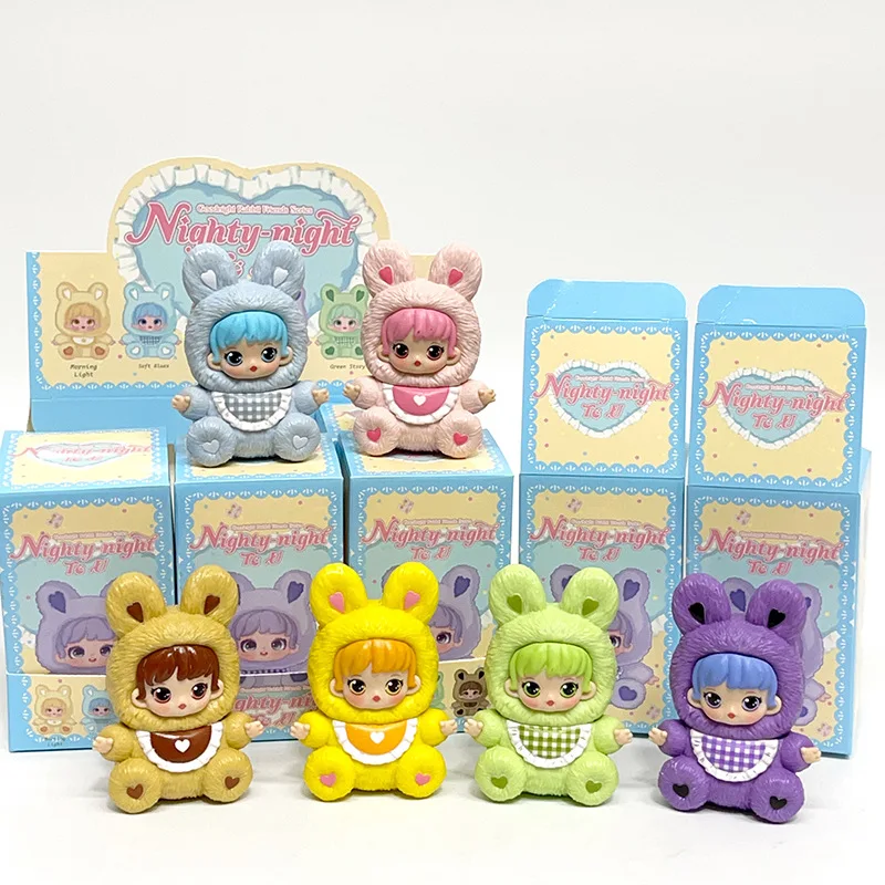 6pcs/sets Baby Three Good Night Rabbit Figure Cute Cartoon Figures Models Ornament Decor Dolls Toy Kids Birthday Christmas Gifts
6pcs/sets Baby Three Good Night Rabbit Figure Cute Cartoon Figures Models Ornament Decor Dolls Toy Kids Birthday Christmas Gifts