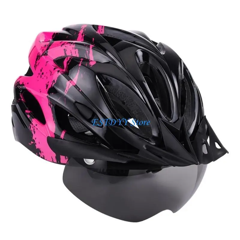 G6DE Bike Helmets with Goggles Adjustable Mountain & Road Bike Helmets for Men Women Light Weight Cycling Helmets
G6DE Bike Helmets with Goggles Adjustable Mountain & Road Bike Helmets for Men Women Light Weight Cycling Helmets