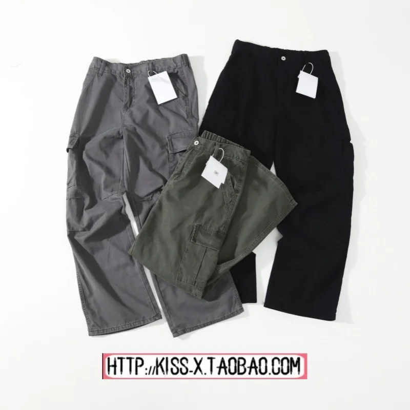 Cleanfit American Retro Washed Folded Multi Pocket Paratrooper Workwear Casual Pants Straight Leg Natural Waist Button Closur...
Cleanfit American Retro Washed Folded Multi Pocket Paratrooper Workwear Casual Pants Straight Leg Natural Waist Button Closur...