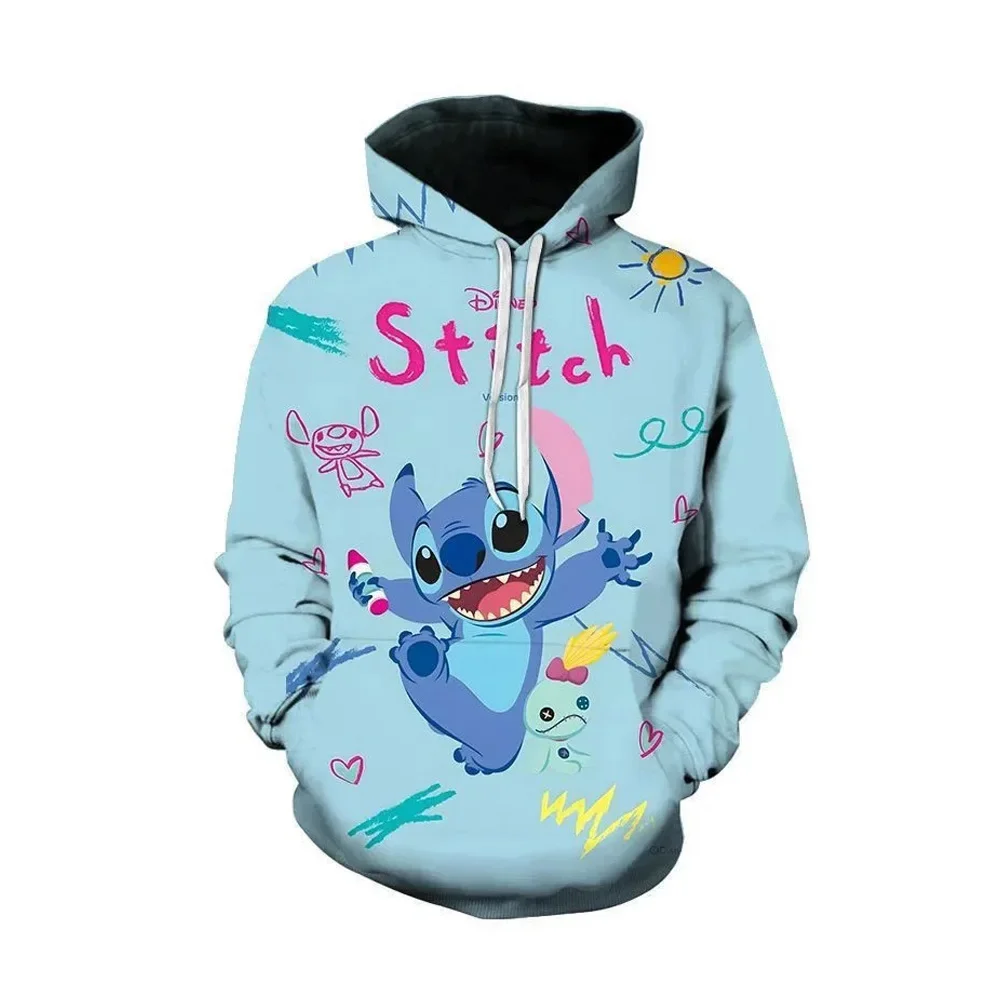 Новинка 2024, модные мужские толстовки в стиле аниме Disney Stitch на весну и осень, детские толстовки с 3D принтом, женские толстовки в уличном стиле
Новинка 2024, модные мужские толстовки в стиле аниме Disney Stitch на весну и осень, детские толстовки с 3D принтом, женские толстовки в уличном стиле