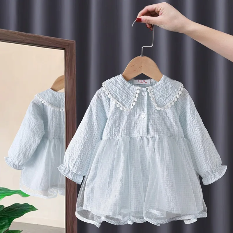 Children's Wear Girls Spring Autumn New Long Sleeve Dress Baby Girl Baby Korean Version Flower Princess Dress Fashion Dress
Children's Wear Girls Spring Autumn New Long Sleeve Dress Baby Girl Baby Korean Version Flower Princess Dress Fashion Dress