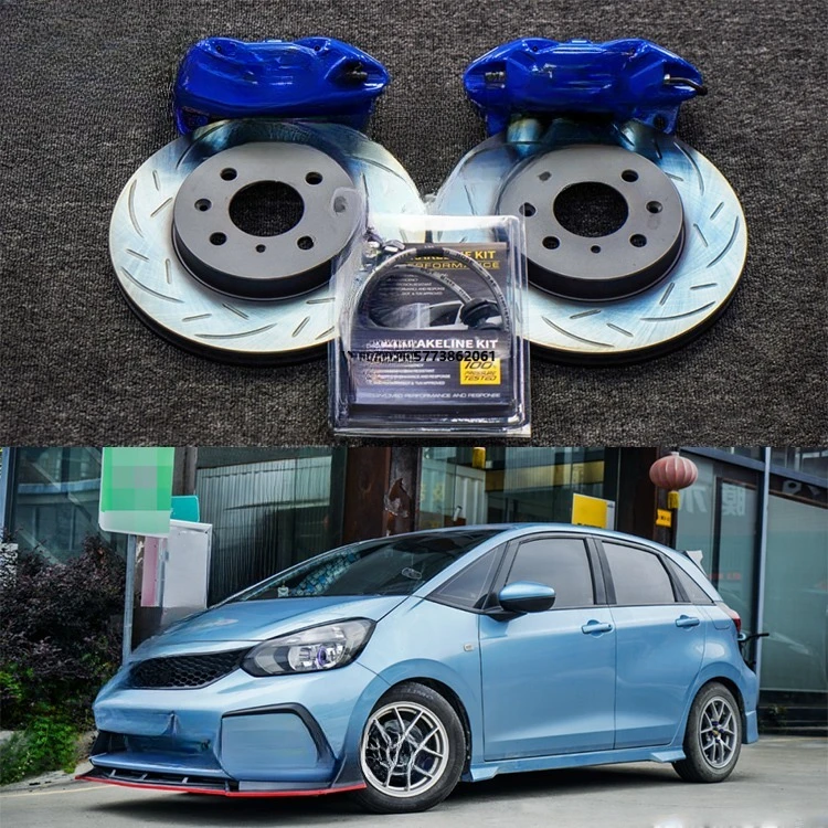 Front Big Brake Kit 4 Piston Caliper with 262*22 mm Rotor BBK Auto Brake System for Fit GR9 15 Inch Car Rim
Front Big Brake Kit 4 Piston Caliper with 262*22 mm Rotor BBK Auto Brake System for Fit GR9 15 Inch Car Rim