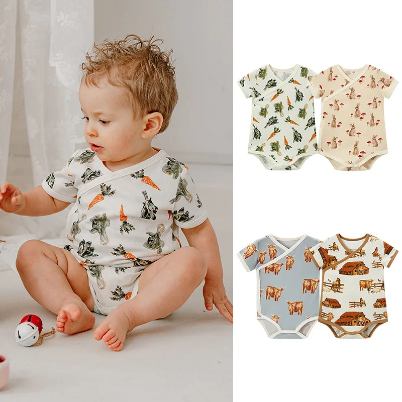 0-24M Newborn Kid Baby Boy Girl Clothes Summer Cotton Baby Romper Short Sleeve Bodysuit New Born Cute Casual Outfit
0-24M Newborn Kid Baby Boy Girl Clothes Summer Cotton Baby Romper Short Sleeve Bodysuit New Born Cute Casual Outfit