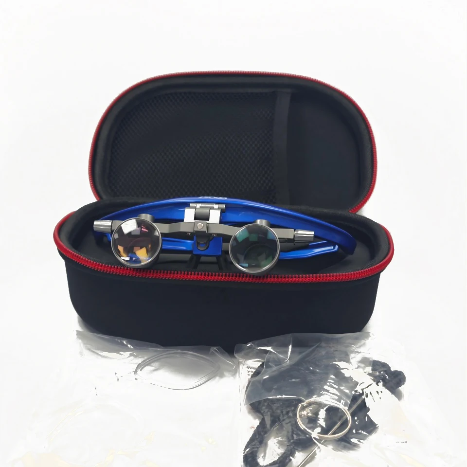 Flip Up Loupes 2.5X 3.5X Galilean Dental Surgical Magnifier Adjustable Interpupillary Distance Glass
Flip Up Loupes 2.5X 3.5X Galilean Dental Surgical Magnifier Adjustable Interpupillary Distance Glass