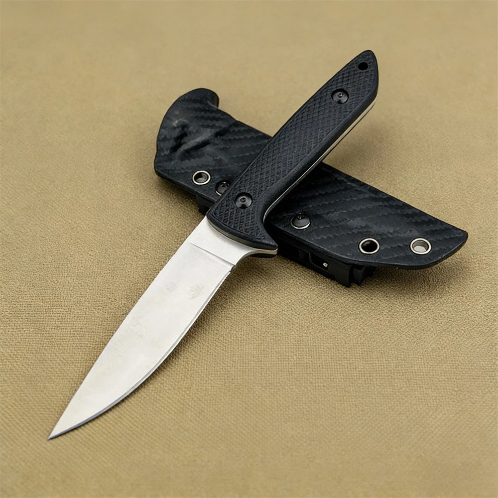 FB43GP Full Tang Fixed Blade Knife 8Cr13MoV Blade with Nylon Fiber Handle Wilderness Survival Self-Defense Knives with Sheath
FB43GP Full Tang Fixed Blade Knife 8Cr13MoV Blade with Nylon Fiber Handle Wilderness Survival Self-Defense Knives with Sheath