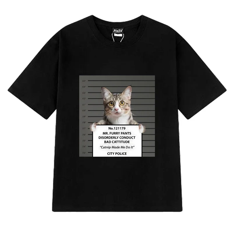 Summer Funny Cat Lover Graphic black T Shirt Men Women harajuku Oversized Classic short sleeve T-shirts Unisex 100% Cotton Tops
Summer Funny Cat Lover Graphic black T Shirt Men Women harajuku Oversized Classic short sleeve T-shirts Unisex 100% Cotton Tops