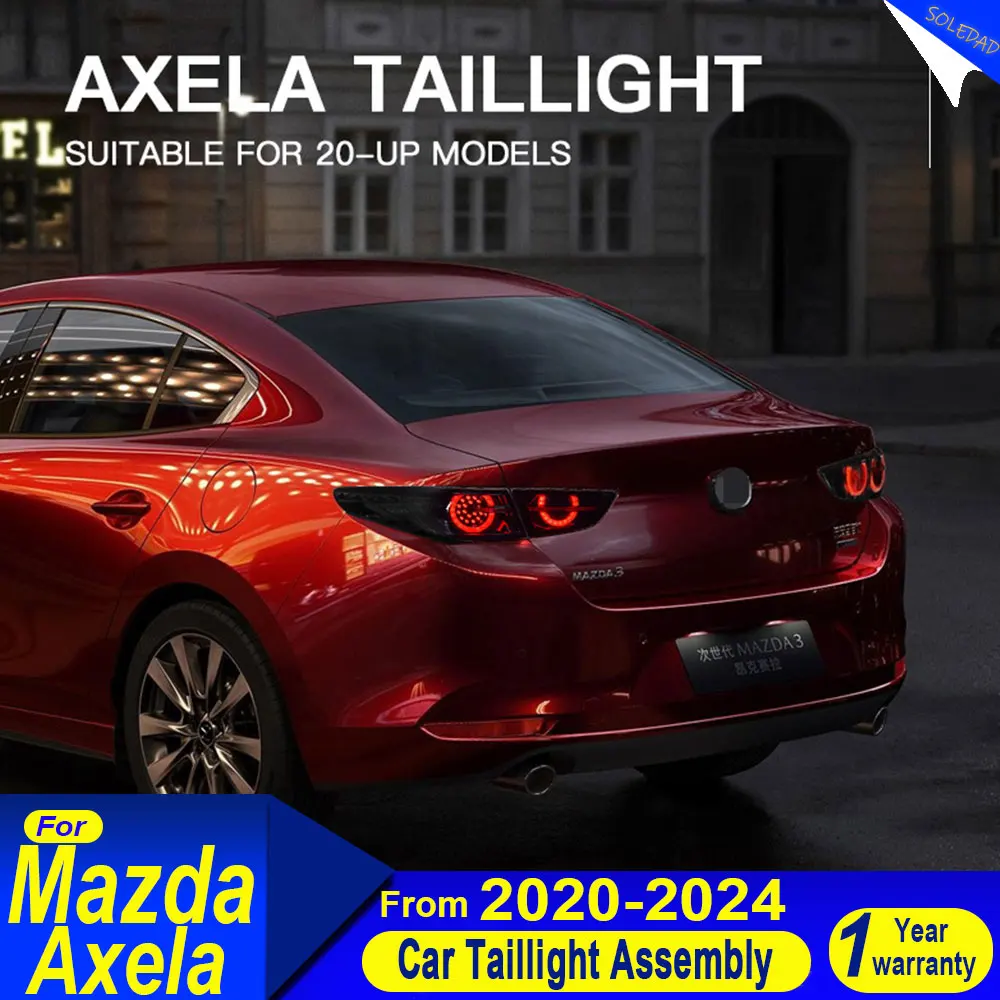 Задний фонарь для Mazda 3 Axela 2020 2021 2022 2023 2024, светодиодный задний фонарь, дневные ходовые огни, автомобильные аксессуары
Задний фонарь для Mazda 3 Axela 2020 2021 2022 2023 2024, светодиодный задний фонарь, дневные ходовые огни, автомобильные аксессуары