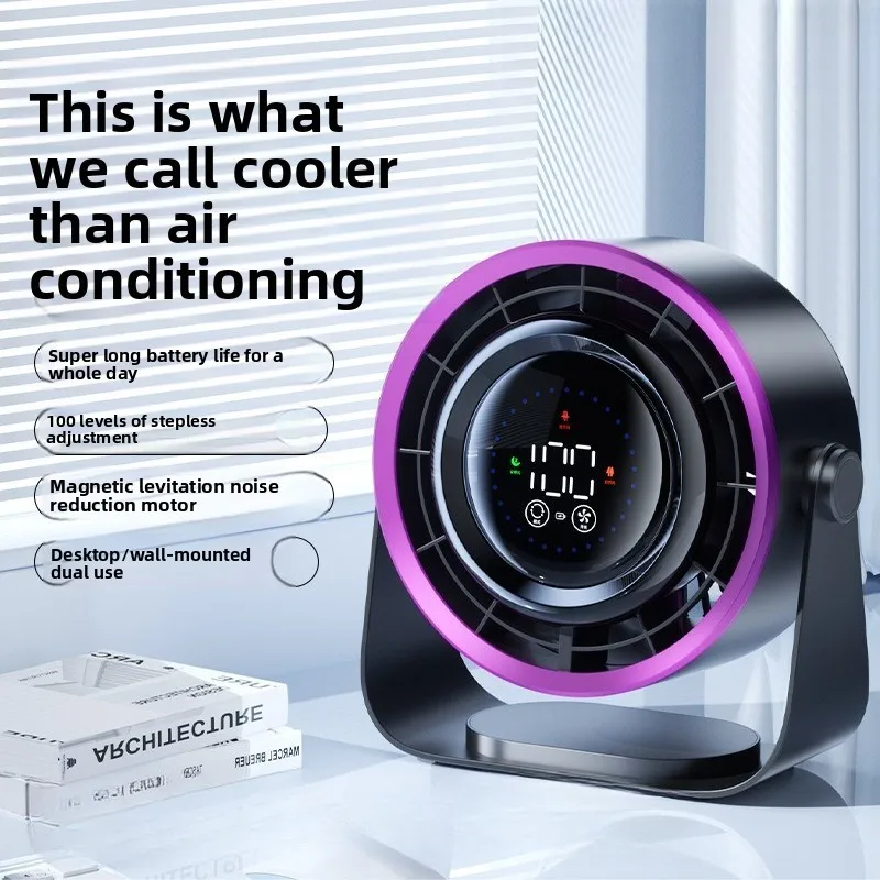 Desktop USB fan circulating large wind turbine office desktop home student dormitory wall hanging silent charging fan
Desktop USB fan circulating large wind turbine office desktop home student dormitory wall hanging silent charging fan