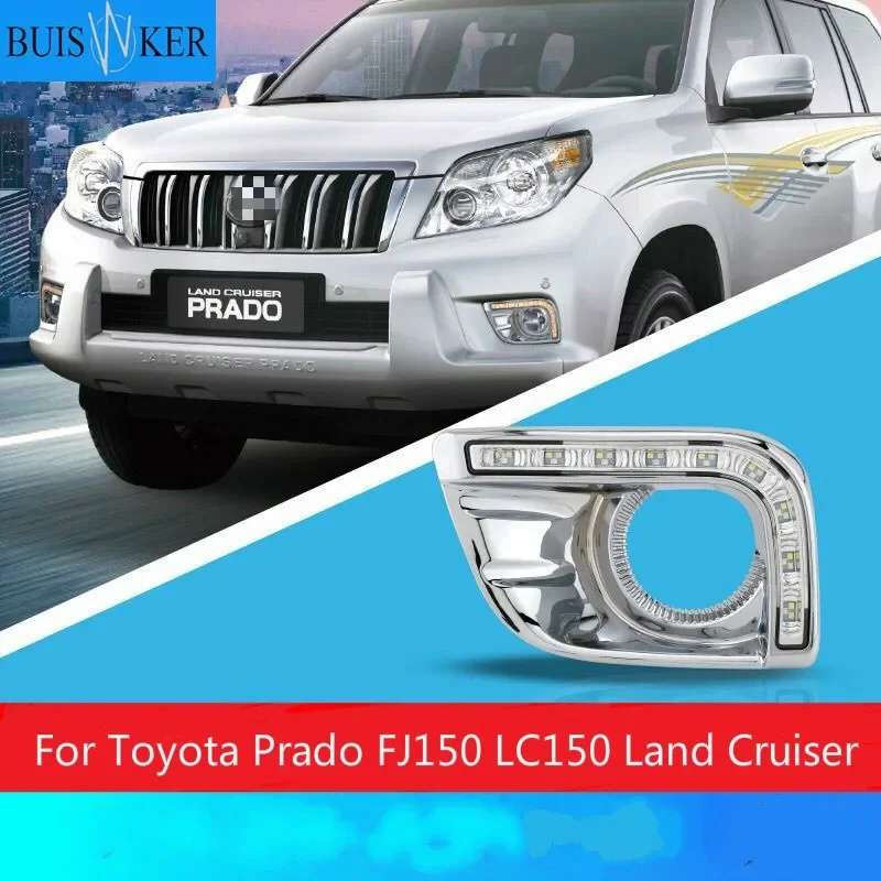 Автомобиль 1 комплект для Toyota Prado FJ150 LC150 Land Cruiser 2700 2010 2011 2012 2013 дневные фары светодиодные DRL дневные ходовые огни противотуманные фары
Автомобиль 1 комплект для Toyota Prado FJ150 LC150 Land Cruiser 2700 2010 2011 2012 2013 дневные фары светодиодные DRL дневные ходовые огни противотуманные фары