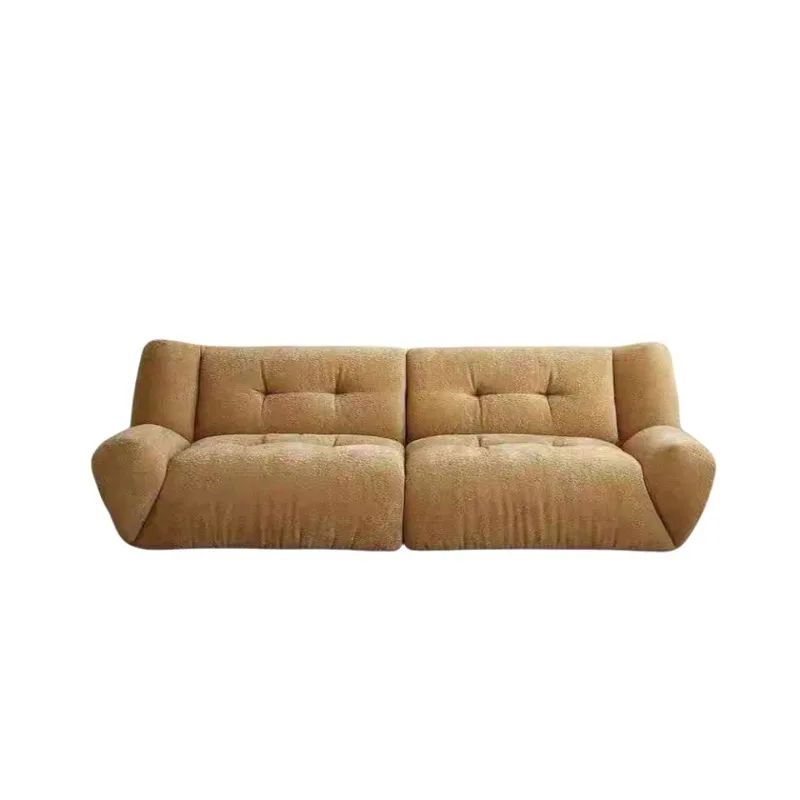 Sofa designer living room cream wind French retro yellow cream wind snow Neil cloud fabric sofa
Sofa designer living room cream wind French retro yellow cream wind snow Neil cloud fabric sofa