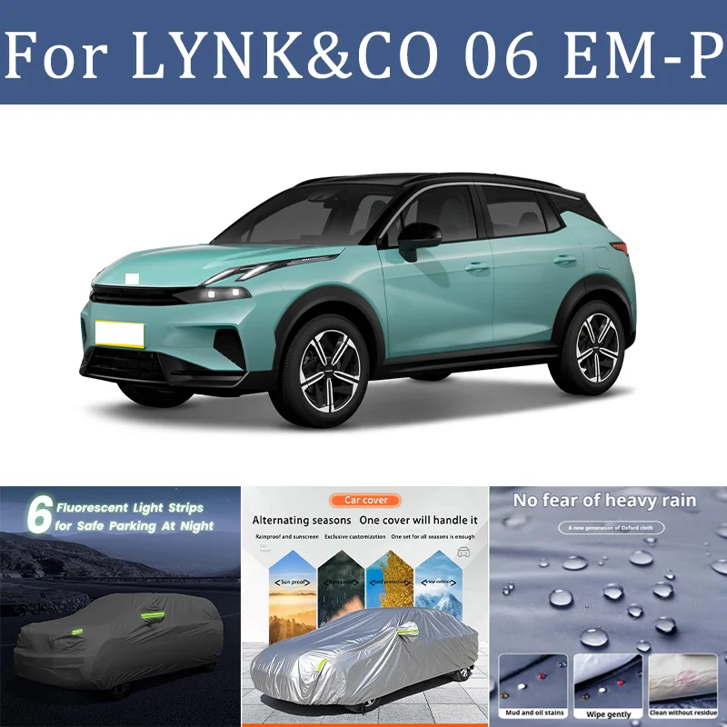 For LYNK&CO 06 EM-P Car Cover Car Waterproof All Weather Automobiles Full Exterior Covers - Sun-proof Outdoor Anti scratch
For LYNK&CO 06 EM-P Car Cover Car Waterproof All Weather Automobiles Full Exterior Covers - Sun-proof Outdoor Anti scratch