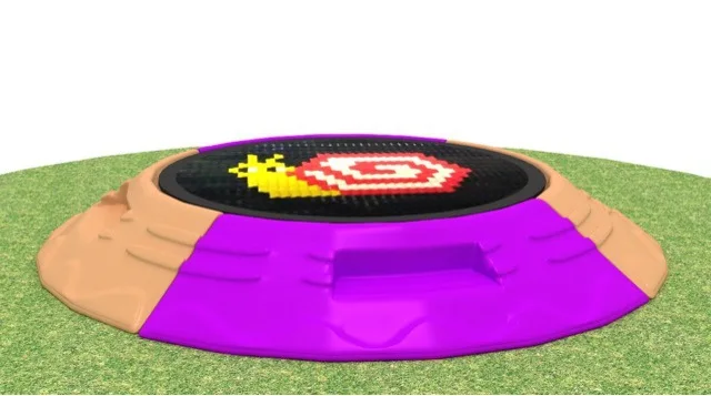 Outdoor children's community park jumping bed circular trampoline park ground buried type
Outdoor children's community park jumping bed circular trampoline park ground buried type