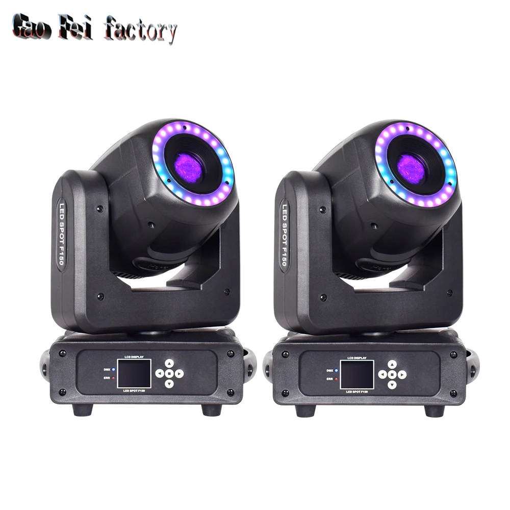 New Design Led 150w Moving Head Light 2 Gobos Plates 5-Face Prism Lyre Spot Movil Lights DMX512 For DJ Disco Stage Party Event
New Design Led 150w Moving Head Light 2 Gobos Plates 5-Face Prism Lyre Spot Movil Lights DMX512 For DJ Disco Stage Party Event