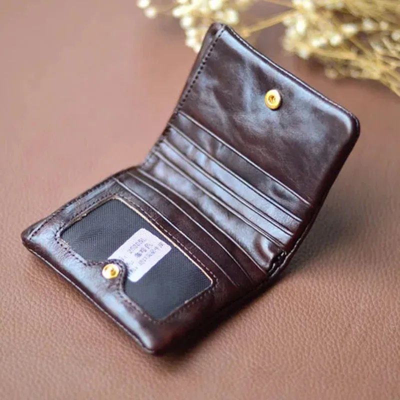 AETOO Women's handcrafted genuine leather multi-slot card holder, card case, cowhide wallet, retro top layer vegetable-tanned co
AETOO Women's handcrafted genuine leather multi-slot card holder, card case, cowhide wallet, retro top layer vegetable-tanned co