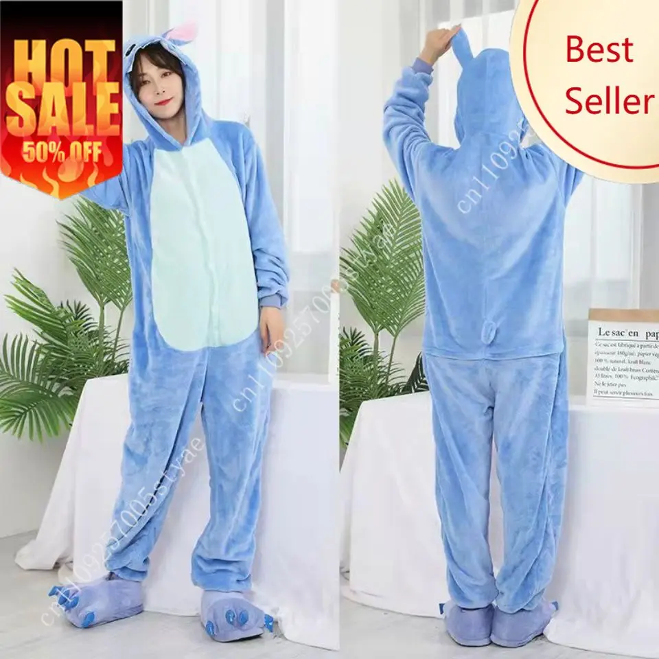 Stitch Flannel Onesie Pajamas For Adults Matching Family Animal Sleepwear Warm Winter Loungewear Christmas Gift
Stitch Flannel Onesie Pajamas For Adults Matching Family Animal Sleepwear Warm Winter Loungewear Christmas Gift