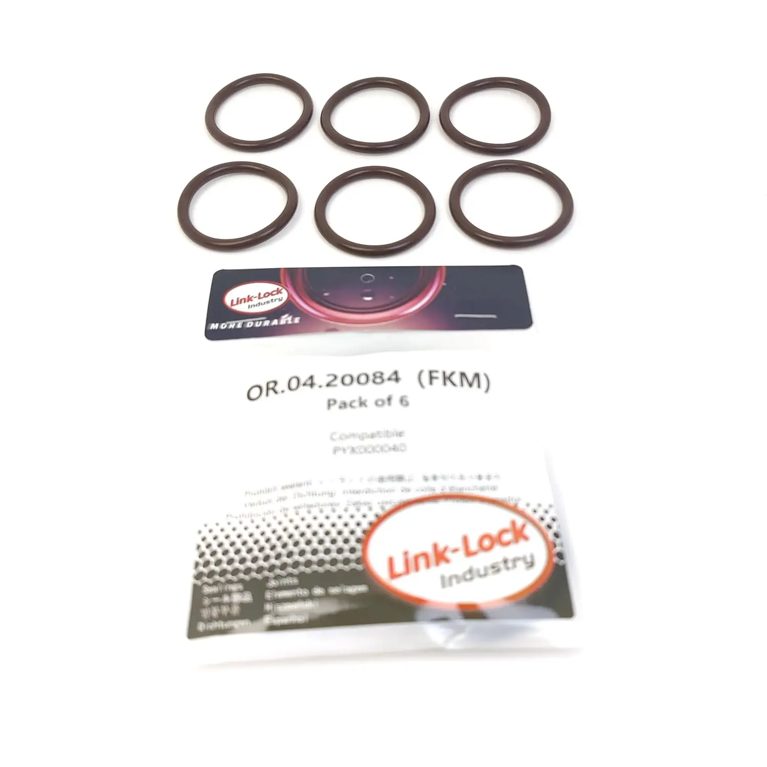 LINK-LOCK 6PCS OR.04.20084 FKM Viton Sealing O-Ring Kit of Engine Coolant Pipe PYX000040 for LAND for ROVER
LINK-LOCK 6PCS OR.04.20084 FKM Viton Sealing O-Ring Kit of Engine Coolant Pipe PYX000040 for LAND for ROVER