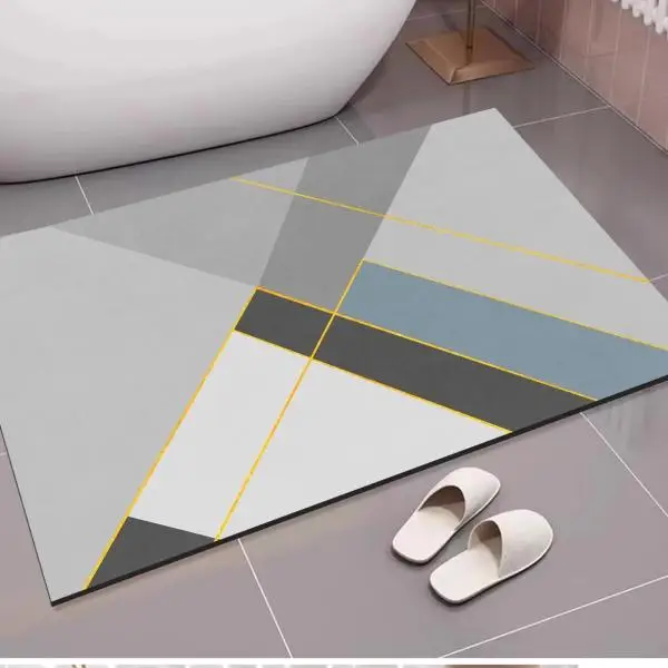 Diatom Bath Mat Quick Drying and High Water Absorption Diatom Mat Non-Slip Natural Bathroom Floor Is Easy to Clean
Diatom Bath Mat Quick Drying and High Water Absorption Diatom Mat Non-Slip Natural Bathroom Floor Is Easy to Clean