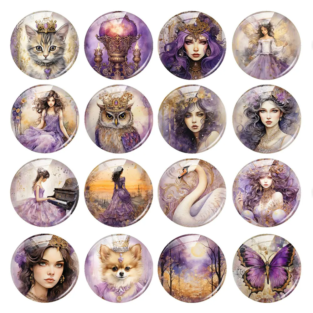 Handmade Purple Girl Butterfly Photo Glass Cabochon Flatback Demo Flat Back Cameo For Diy Jewelry Making Supplies Accessories
Handmade Purple Girl Butterfly Photo Glass Cabochon Flatback Demo Flat Back Cameo For Diy Jewelry Making Supplies Accessories