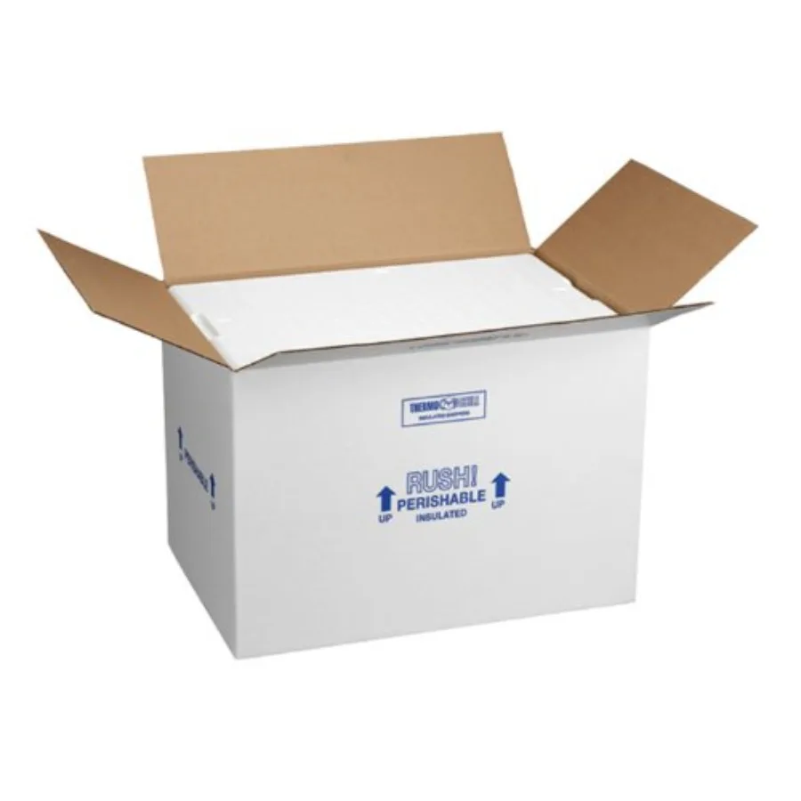 Polar Tech 266C Thermo Chill Insulated Carton with Foam Shipper Large 19" Length x 12" Width x 16" Depth
Polar Tech 266C Thermo Chill Insulated Carton with Foam Shipper Large 19" Length x 12" Width x 16" Depth