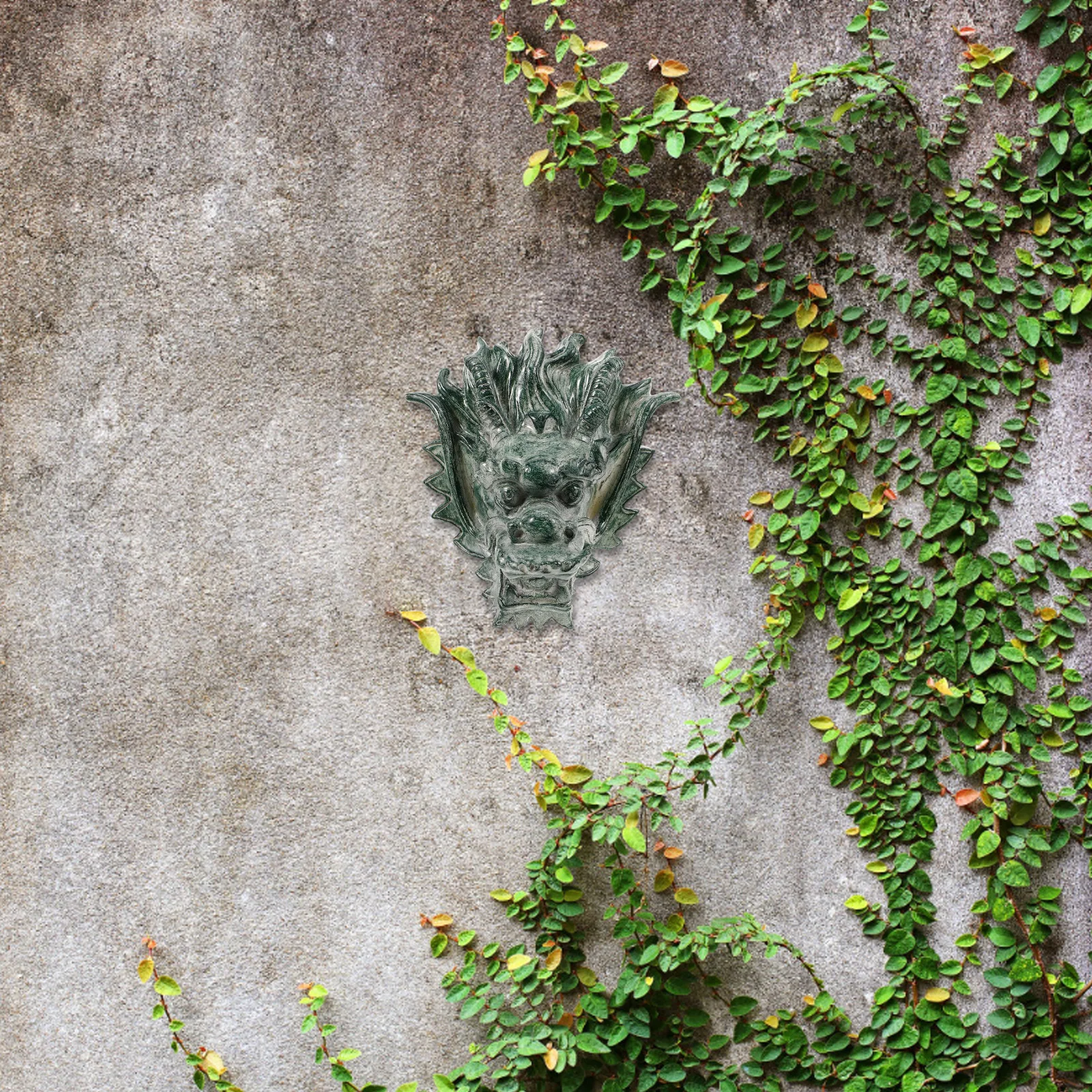 Wall Fountain Resin Large Garden Outdoor Dragon Head Faucet Waterfall Spout Villa Backyard Ornament Landscape Spray Nozzle 
Wall Fountain Resin Large Garden Outdoor Dragon Head Faucet Waterfall Spout Villa Backyard Ornament Landscape Spray Nozzle