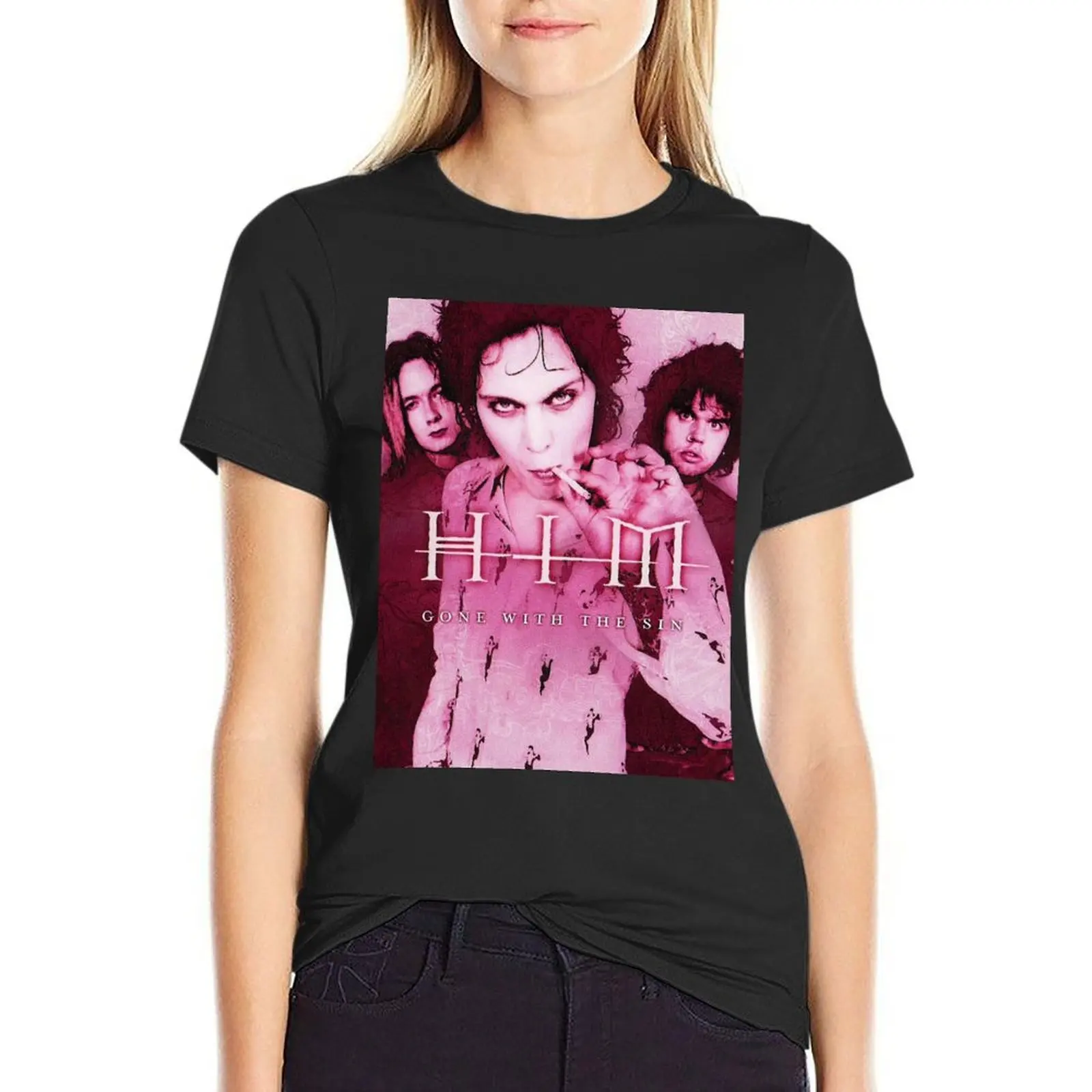 Him Band Ville Valo Heartagram Gone With The Sin Cover T-Shirt cute clothes tees Women t shirt
Him Band Ville Valo Heartagram Gone With The Sin Cover T-Shirt cute clothes tees Women t shirt