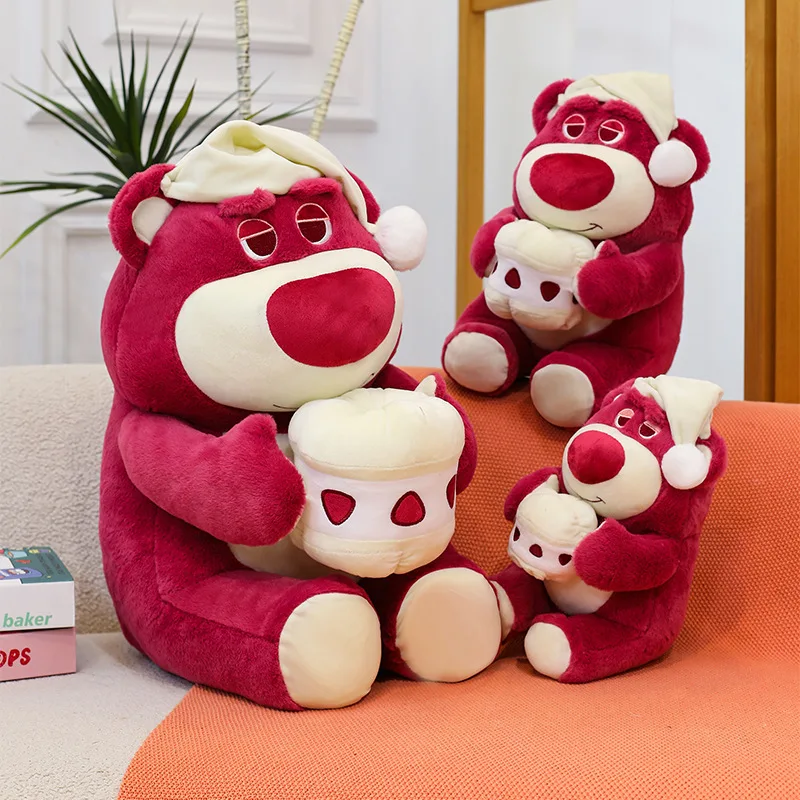 Sanrio новый ароматный торт клубничный медведь плюшевая игрушка большая мягкая милая кукла производитель оптовая продажа трансграничная для детей
Sanrio новый ароматный торт клубничный медведь плюшевая игрушка большая мягкая милая кукла производитель оптовая продажа трансграничная для детей