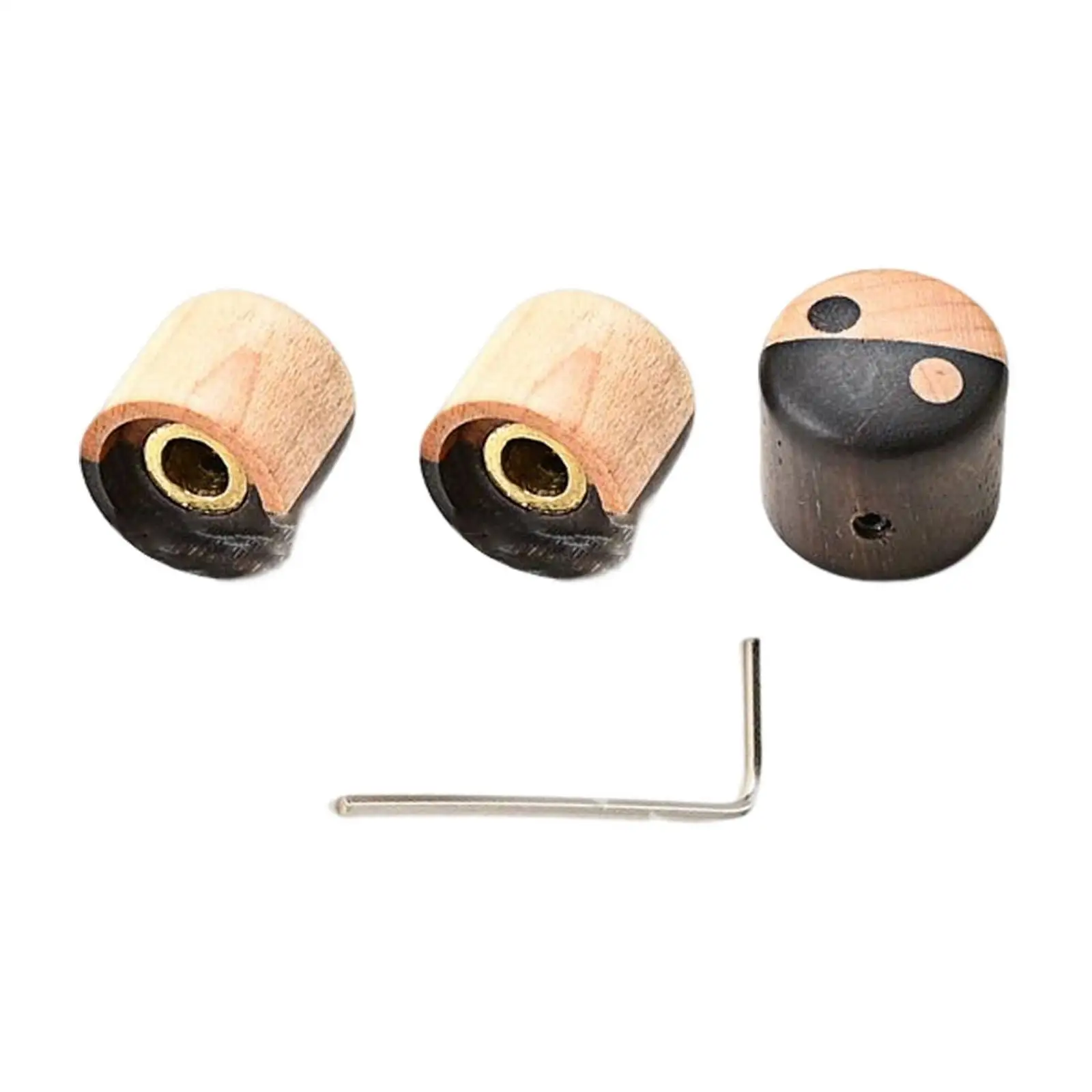 #3x Wooden Bass Speed Control Knobs with Screwdriver Volume Timbre Knobs for Daily Use
#3x Wooden Bass Speed Control Knobs with Screwdriver Volume Timbre Knobs for Daily Use