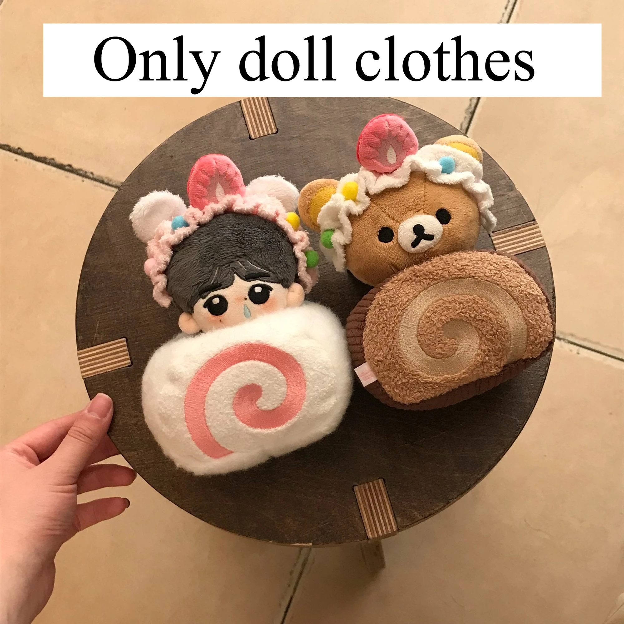 10cm Cotton Summer Dessert House Series Doll Clothes Headgear Suitable for Small Dolls Fan Merchandise
10cm Cotton Summer Dessert House Series Doll Clothes Headgear Suitable for Small Dolls Fan Merchandise