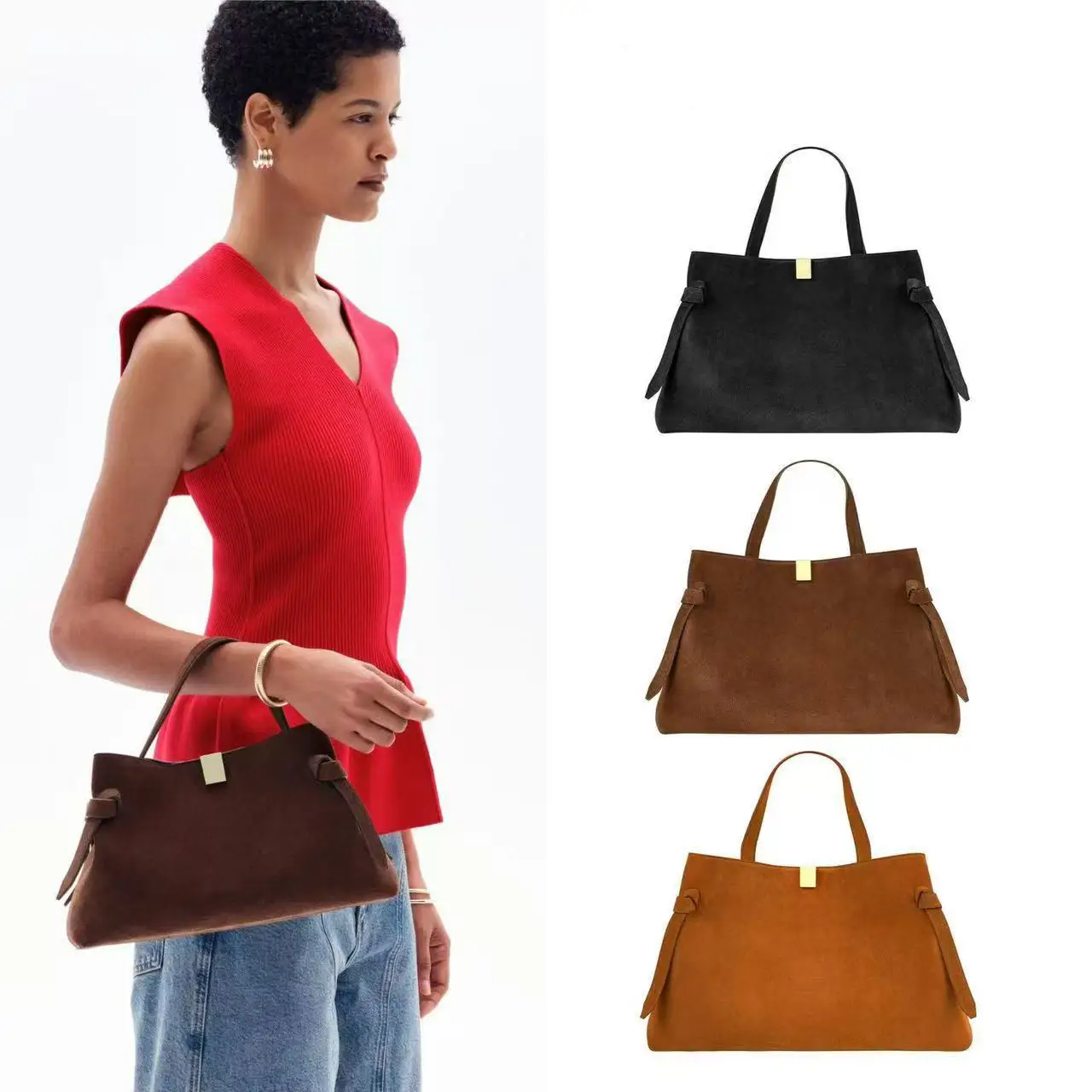 YU leather handbag, single-shoulder crossbody bag, retro suede woman’s bag, large capacity commuter tote bag сумка
YU leather handbag, single-shoulder crossbody bag, retro suede woman’s bag, large capacity commuter tote bag сумка