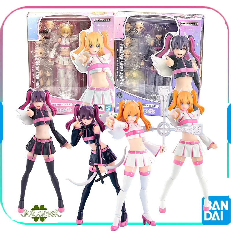 Bandai Original S.H.Figuart 2.5 Dimensional Seduction Anime Figure Miriella Angel Airborne Corps/Mikari Action Figure Toys NEW
Bandai Original S.H.Figuart 2.5 Dimensional Seduction Anime Figure Miriella Angel Airborne Corps/Mikari Action Figure Toys NEW