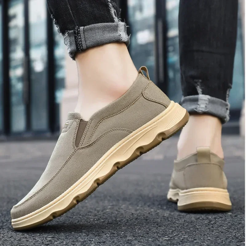 British Style Men's Canvas Shoes,spring and Autumn Single Shoes, Outdoor Casual Hiking Style,versatile Anti Slip Work Flat Shoes
British Style Men's Canvas Shoes,spring and Autumn Single Shoes, Outdoor Casual Hiking Style,versatile Anti Slip Work Flat Shoes