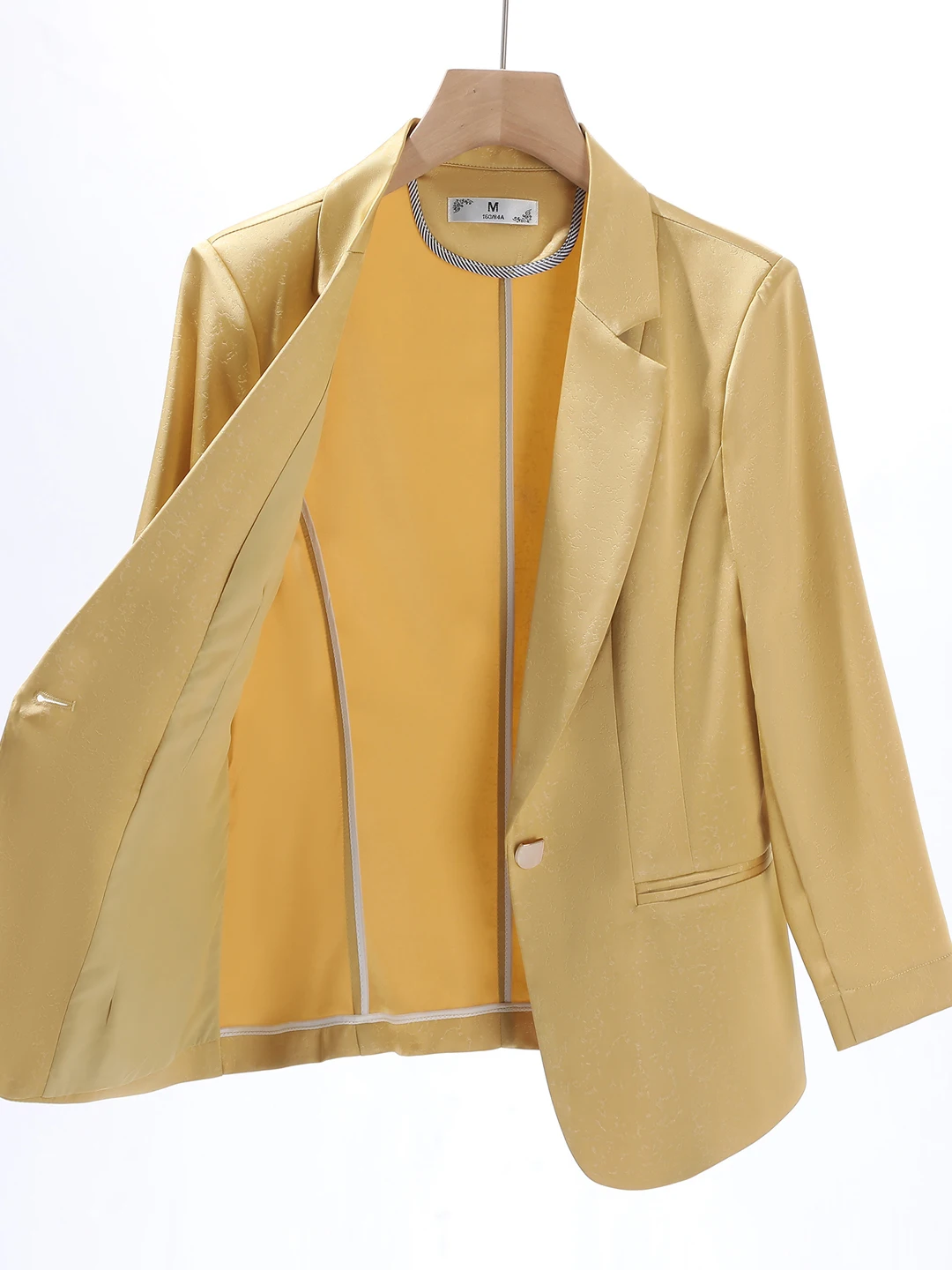 Elegant Women's Short Suit Jacket Casual Fashion Design Seven Sleeve Commute Style Polyester Fiber Half Short Length
Elegant Women's Short Suit Jacket Casual Fashion Design Seven Sleeve Commute Style Polyester Fiber Half Short Length