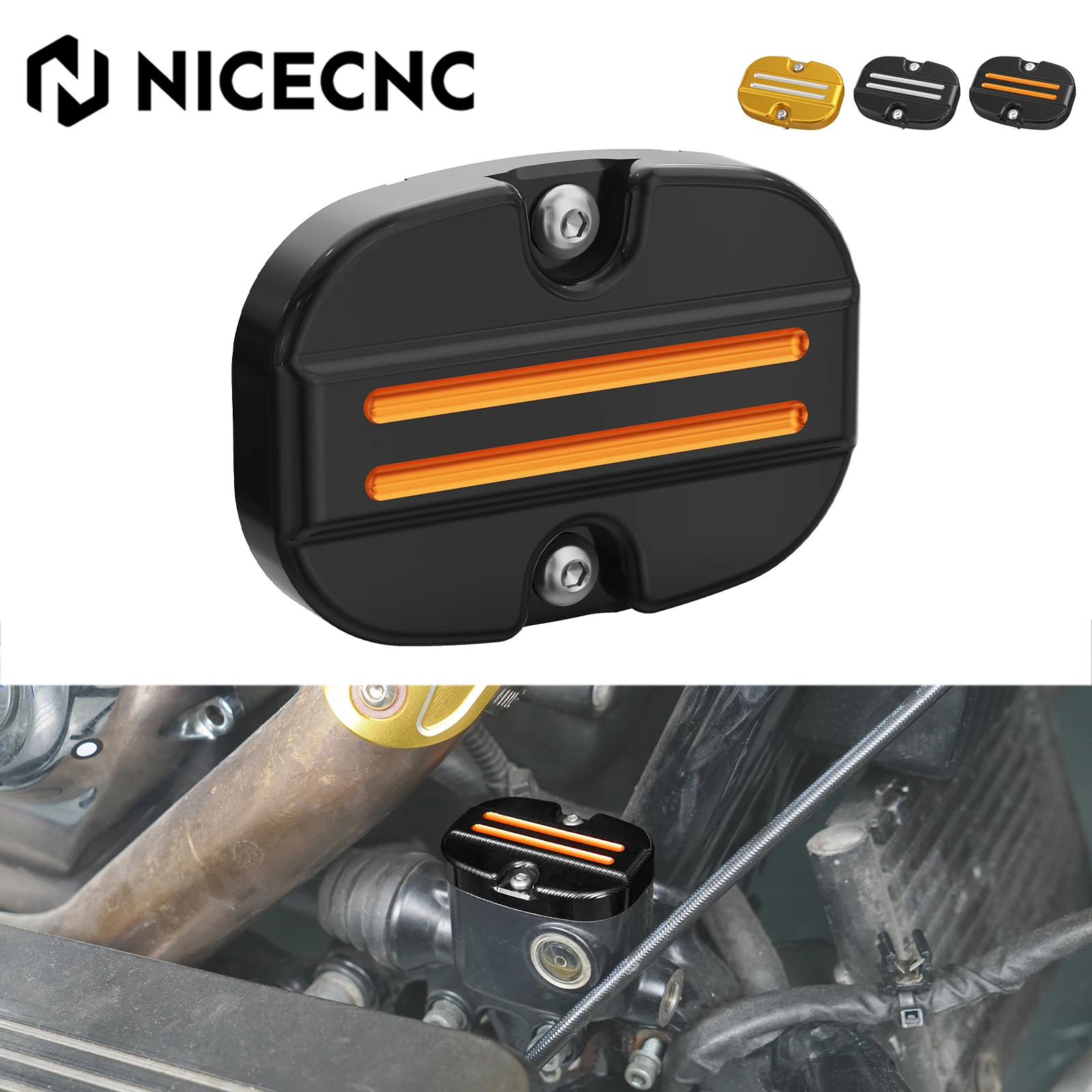 For 2008-2023 Harley Street Glide FLHX Rear Brake Master Cylinder Cover Electra Glide Standard FLHT Ultra Limited Road Glide
For 2008-2023 Harley Street Glide FLHX Rear Brake Master Cylinder Cover Electra Glide Standard FLHT Ultra Limited Road Glide