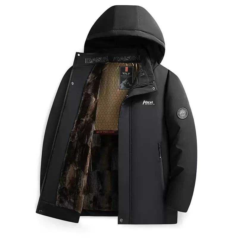 Winter Fashion Trend With Thick Fleece and Warm Hooded Cotton Jacket For Men's Casual Loose Sports Windproof High-Quality Jacket
Winter Fashion Trend With Thick Fleece and Warm Hooded Cotton Jacket For Men's Casual Loose Sports Windproof High-Quality Jacket