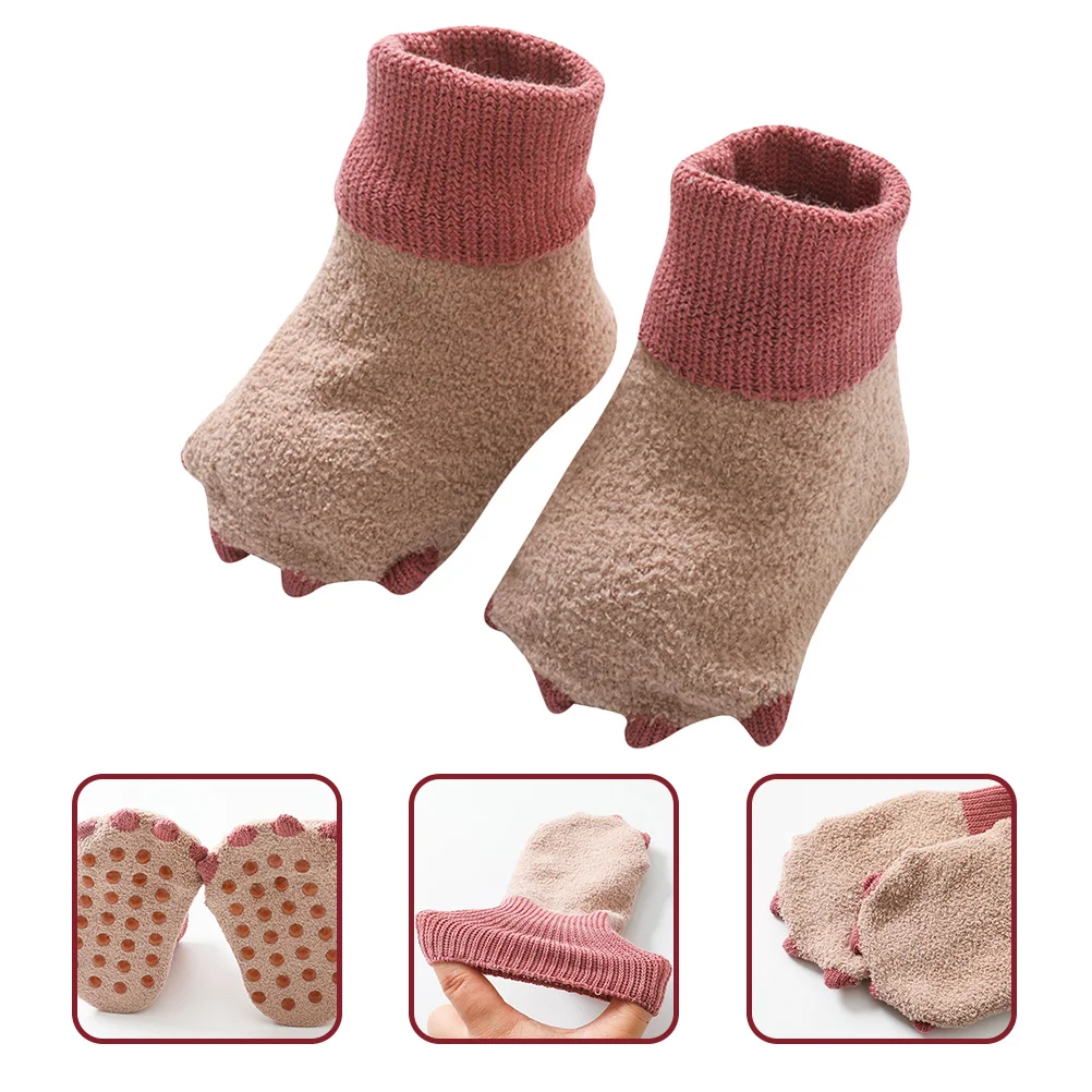 1Pair Baby Socks Winter Warm Anti-Skid Non-Slip Breathable Cozy Comfortable Socks for Toddlers and Infants Various Activities
1Pair Baby Socks Winter Warm Anti-Skid Non-Slip Breathable Cozy Comfortable Socks for Toddlers and Infants Various Activities