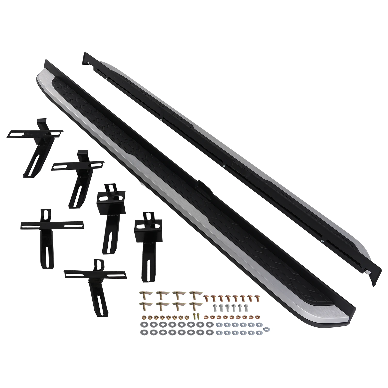 Боковые ступеньки, борд для бега Nerf Bars для Honda CR-V 2017-2022, нескользящая защита
Боковые ступеньки, борд для бега Nerf Bars для Honda CR-V 2017-2022, нескользящая защита