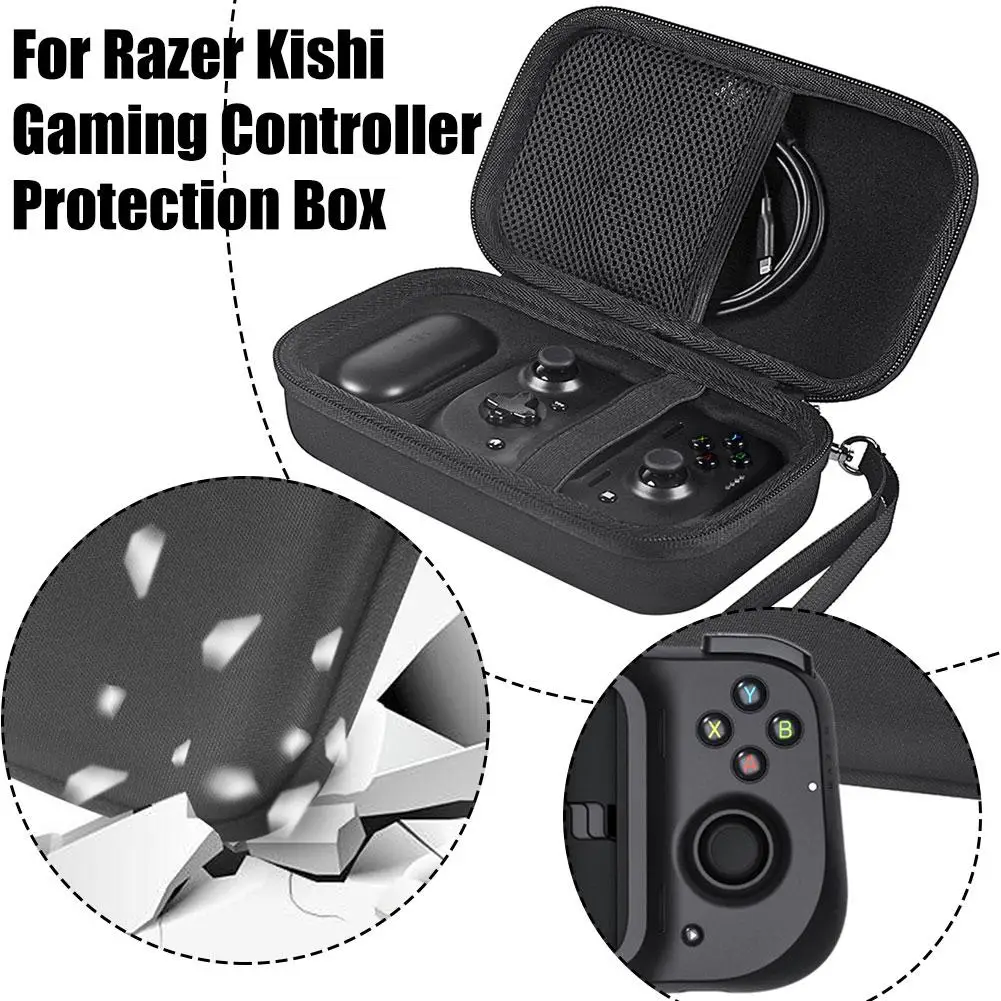 Portable Game Controller Storage Case High Quality For Razer Kishi Mobile Game Controller(Case Only) new W5O6
Portable Game Controller Storage Case High Quality For Razer Kishi Mobile Game Controller(Case Only) new W5O6