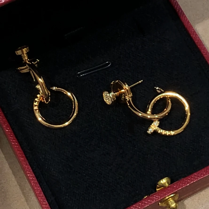 New Trendy Zircon Double Hoop Drop Earrings Silver 925 Designer Luxury 18K Gold Plated Fine Jewelry For Women
New Trendy Zircon Double Hoop Drop Earrings Silver 925 Designer Luxury 18K Gold Plated Fine Jewelry For Women