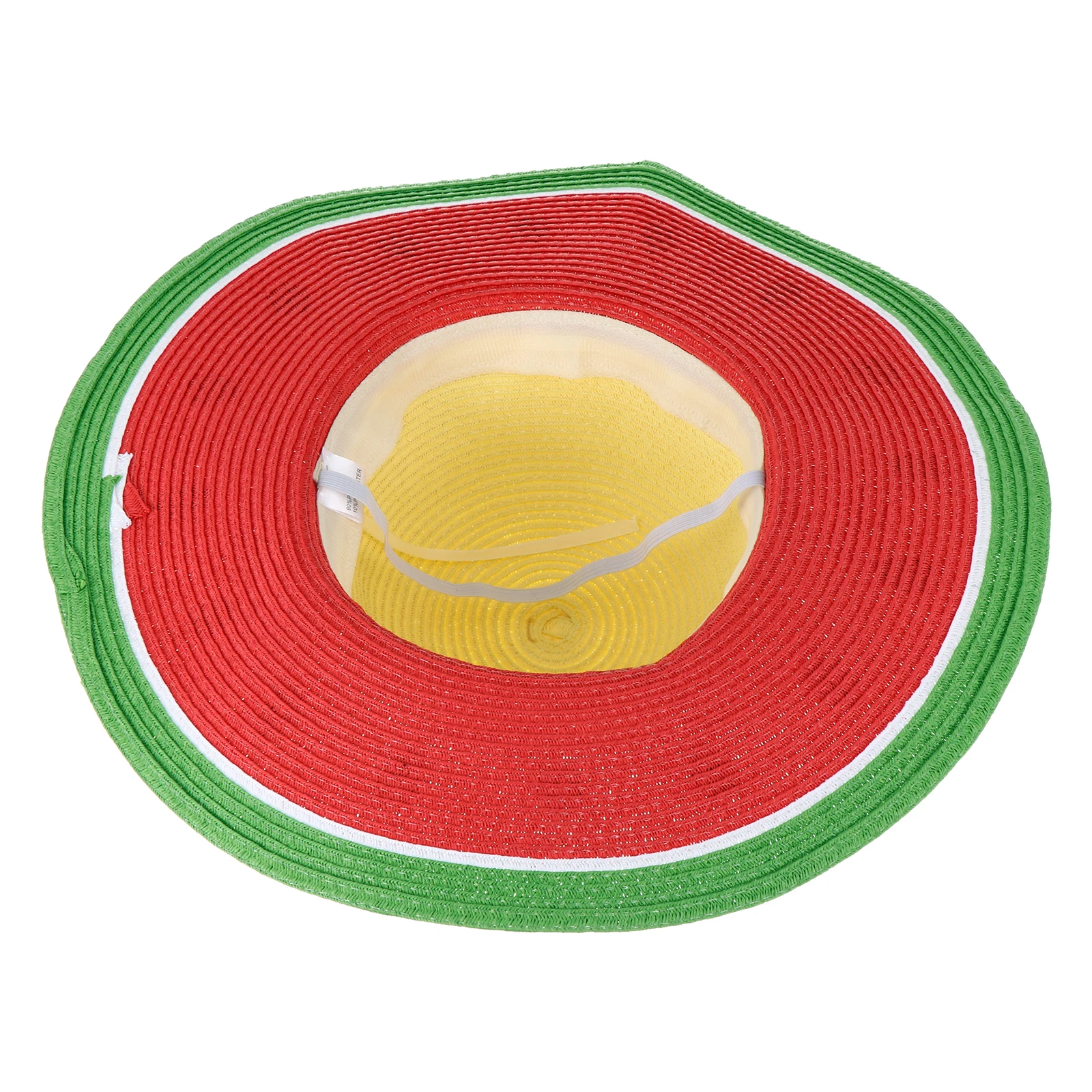 1pc Straw Sunhat Wide Brim Beach Hat Women Cotton Pattern Outdoor Durable Colorful Watermelon Family Picnic Travel Protection
1pc Straw Sunhat Wide Brim Beach Hat Women Cotton Pattern Outdoor Durable Colorful Watermelon Family Picnic Travel Protection