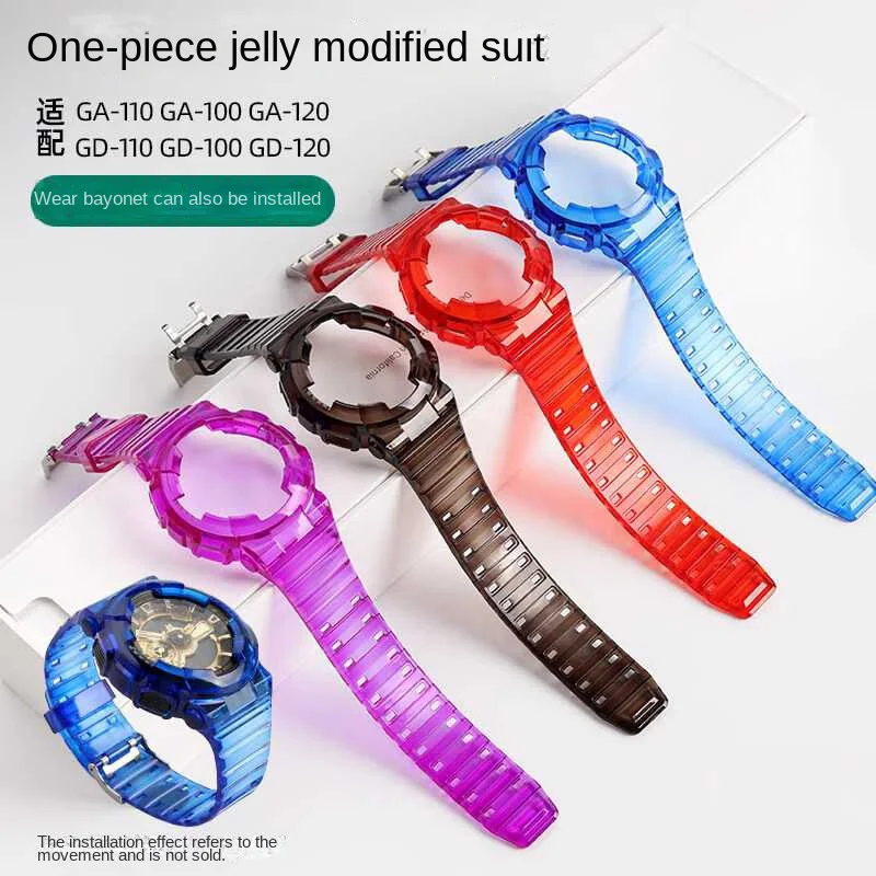 Resin strap watch case for Casio g shock GA110/100/120/140 Outdoor Sport men's and women's strap case Watch accessories
Resin strap watch case for Casio g shock GA110/100/120/140 Outdoor Sport men's and women's strap case Watch accessories