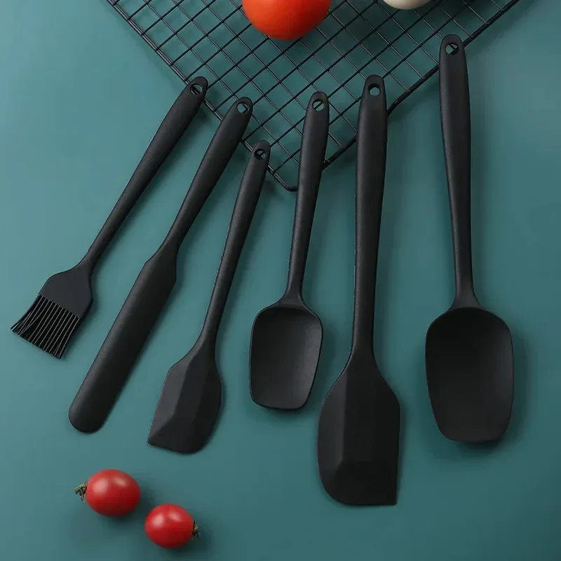 6 Pieces Silicone Spatula Set Food Grade Non Stick Heat Resistant Spatulas Turner for Cooking Baking Mixing Baking Tools
6 Pieces Silicone Spatula Set Food Grade Non Stick Heat Resistant Spatulas Turner for Cooking Baking Mixing Baking Tools