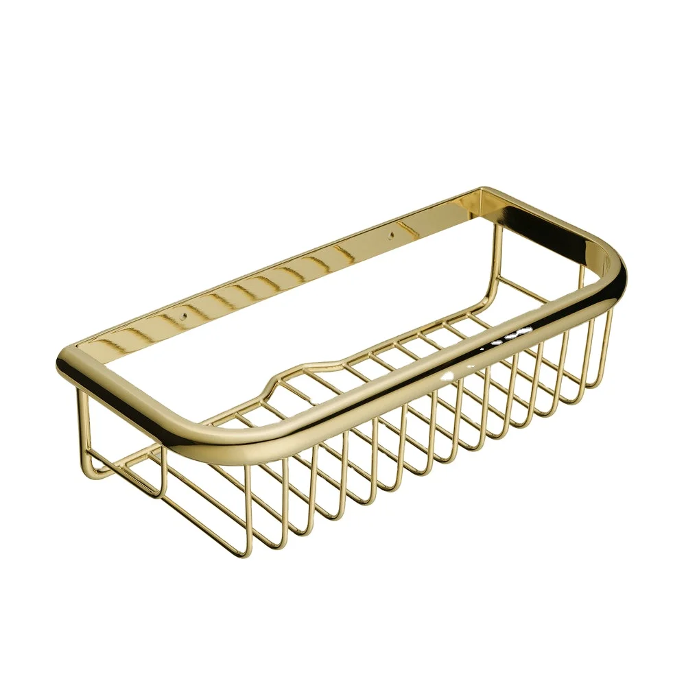 Wall Mount Brass Bathroom Shelves Shampoos Shower Gel Holder Gold Shower Storage Rack Shelf
Wall Mount Brass Bathroom Shelves Shampoos Shower Gel Holder Gold Shower Storage Rack Shelf