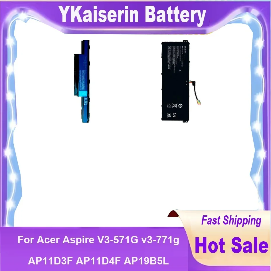 V3-571G V3-771G AP11D3F AP11D4F AP19B5L Аккумулятор для ультрабука Acer Aspire AS10D31 AS10D81/S3 13,3 дюйма MS2346/5 A514-53 A515-44 7
V3-571G V3-771G AP11D3F AP11D4F AP19B5L Аккумулятор для ультрабука Acer Aspire AS10D31 AS10D81/S3 13,3 дюйма MS2346/5 A514-53 A515-44 7