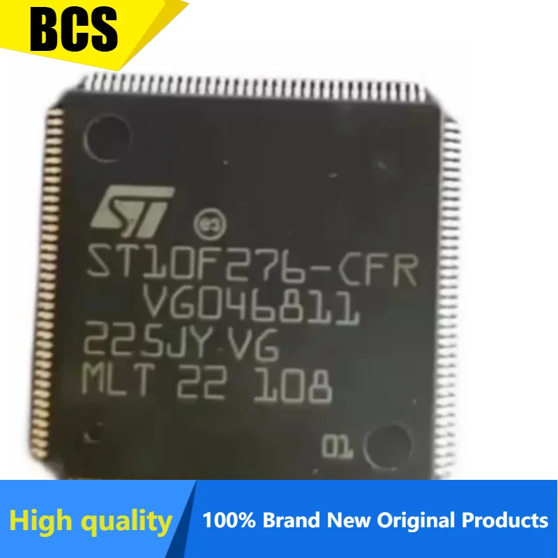 1PCS New original ST10F276-CFR ST10F276 CFR TQFP144 in stock Fast delivery
1PCS New original ST10F276-CFR ST10F276 CFR TQFP144 in stock Fast delivery