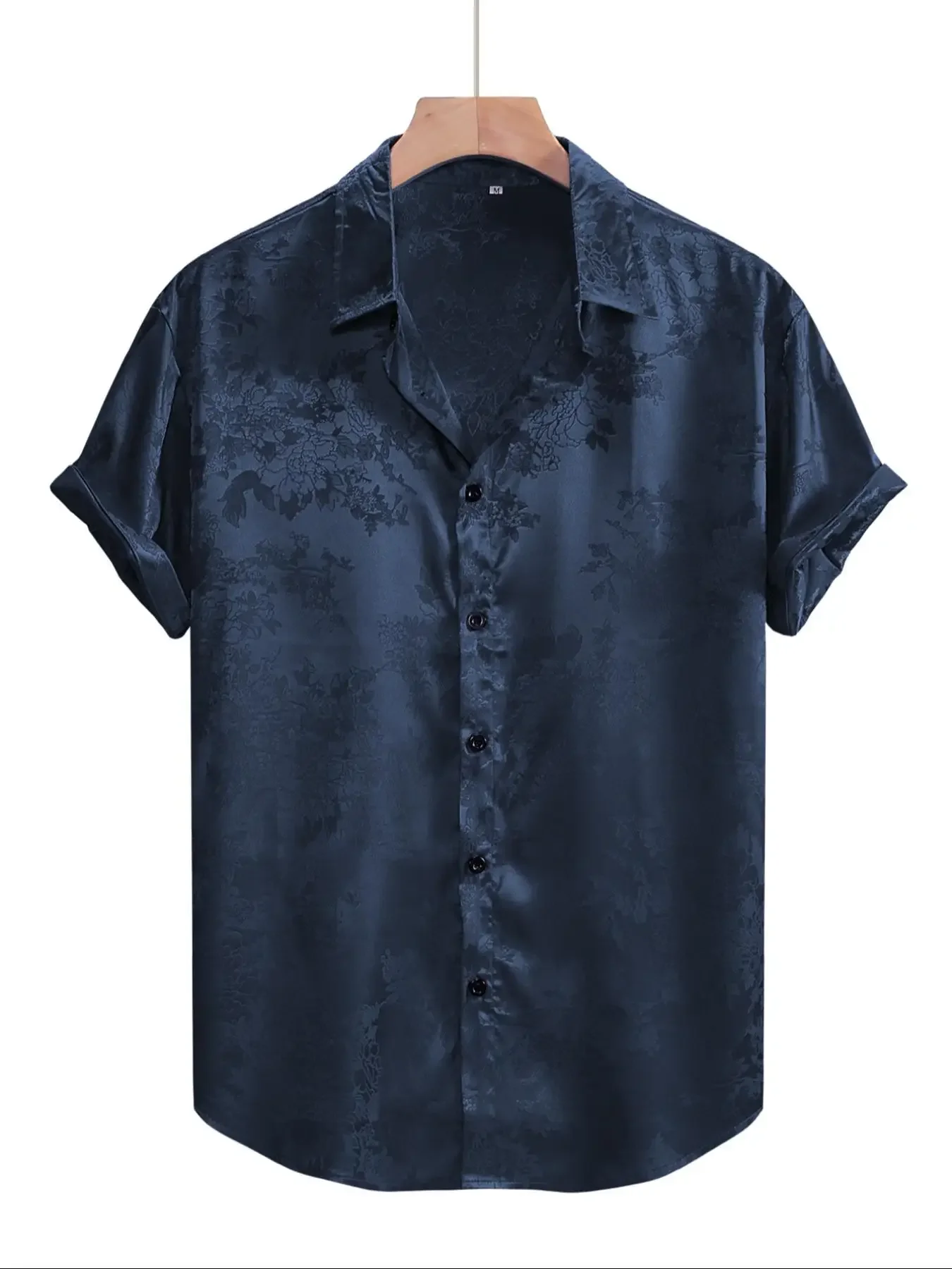 Men's Embroidered Shirt Short Sleeve Shirt Casual Summer Beach Button Down Shirts
Men's Embroidered Shirt Short Sleeve Shirt Casual Summer Beach Button Down Shirts