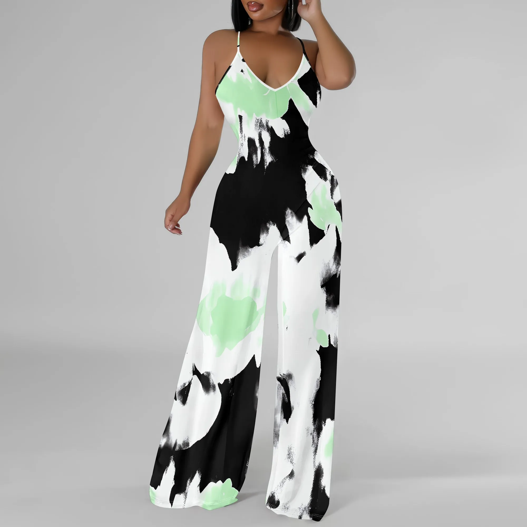 Women's Off Shoulder Sexy Crew Neck Loose Long Dress Fashion Printed Hem Club Party Casual Vacation Long Pants Jumpsuit
Women's Off Shoulder Sexy Crew Neck Loose Long Dress Fashion Printed Hem Club Party Casual Vacation Long Pants Jumpsuit