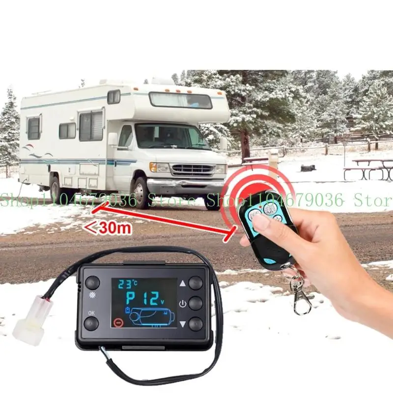 652F Универсальный дизельный контроллер обогревателя, дистанционный регулируемый таймер, ЖК-дисплей, 12 В, 24 В
652F Универсальный дизельный контроллер обогревателя, дистанционный регулируемый таймер, ЖК-дисплей, 12 В, 24 В